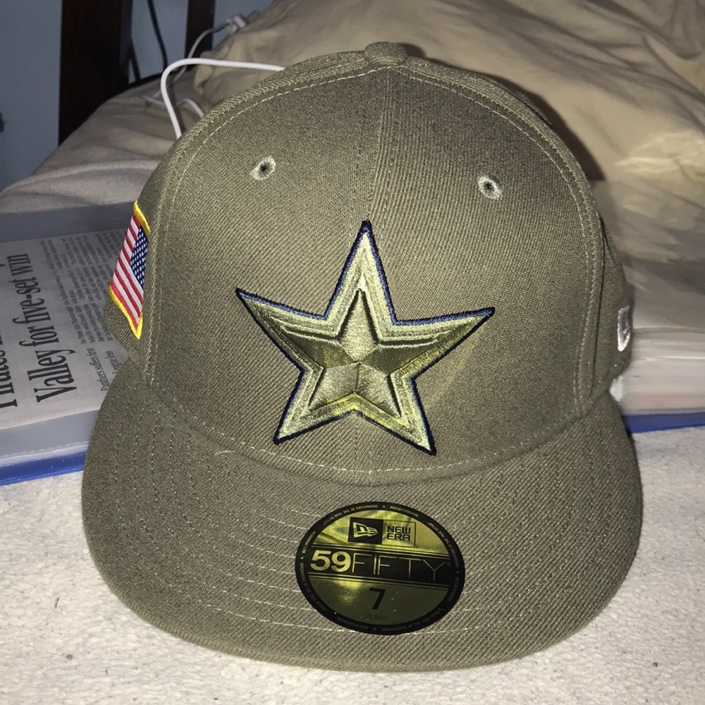Salute to service cowboys hat
